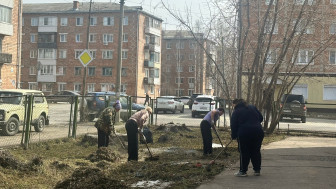 Городской субботник.