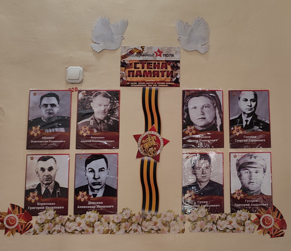 Акция "Стена Памяти" Акция "Стена Памяти".